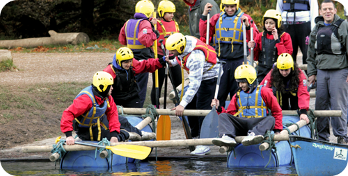 raft-building