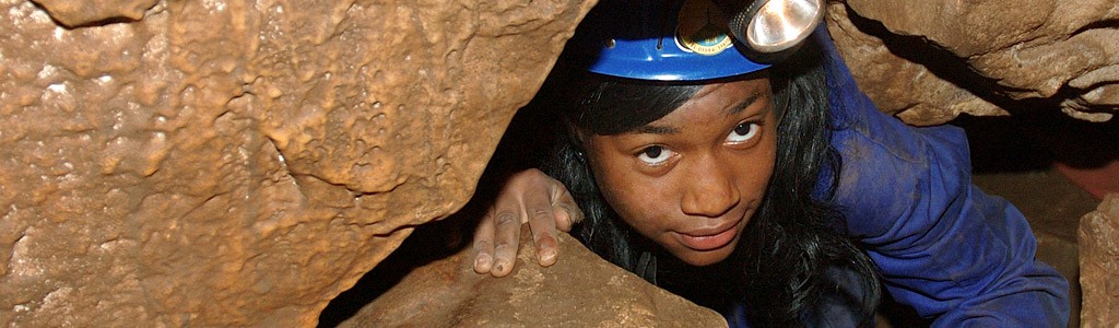 Caving with Viney Hill Christian Adventure Centre